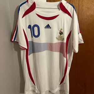 2006 World Cup Zidane kit size large